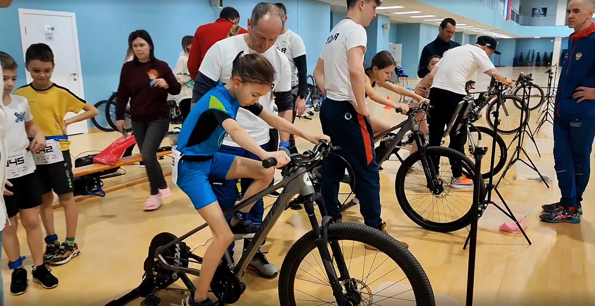 Indoor триатлон для детей