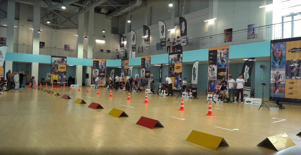 Indoor триатлон для детей