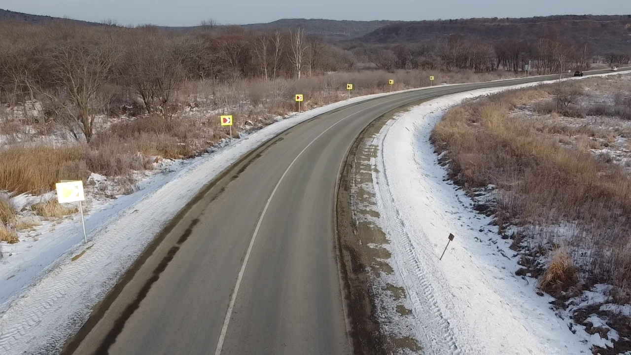 Завершается ремонт дороги по нацпроекту в Надеждинском округе Приморья