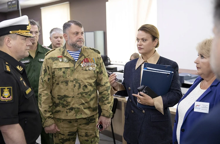 Анна Цивилева высоко оценила работу приморского филиала фонда «Защитники Отечества»