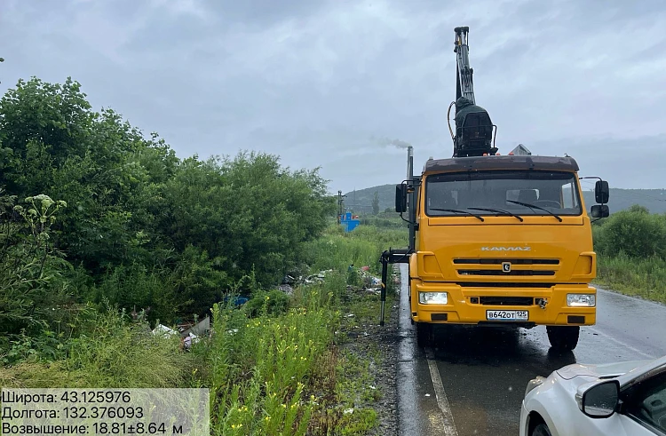 Ещё одну стихийную свалку ликвидировали в Приморье