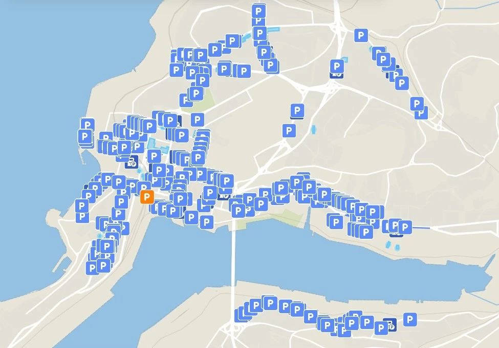 Оплата парковки через SMS стала проще
