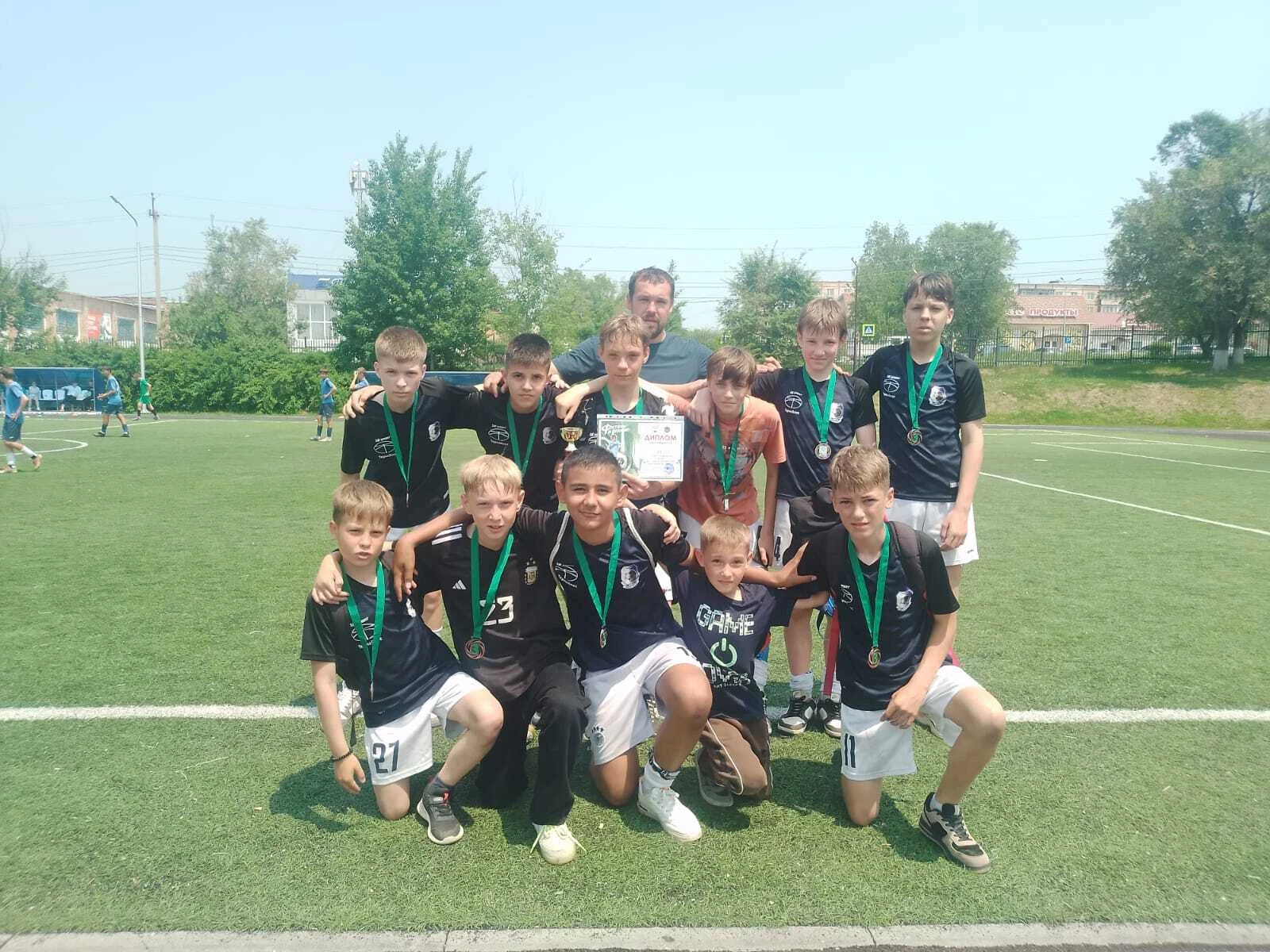Команда Пластуна заняла третье место на Всероссийской Школьной Футбольной Лиге