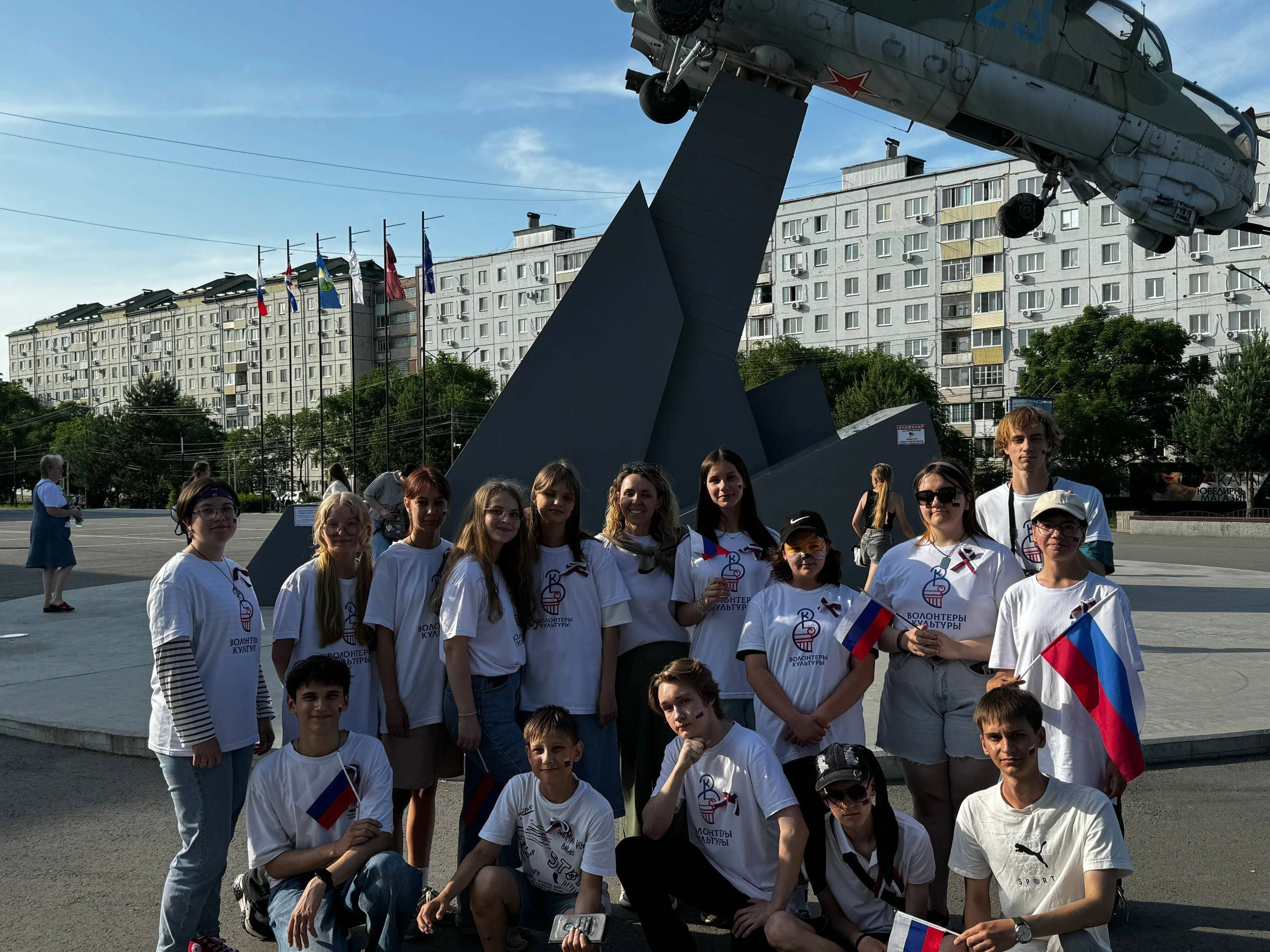 В День России в Арсеньеве прошли «Игры нашего двора»