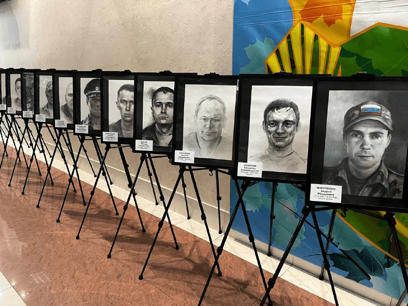 Торжественное открытие краевого патриотического проекта «Портрет Героя» состоялось в Арсеньеве