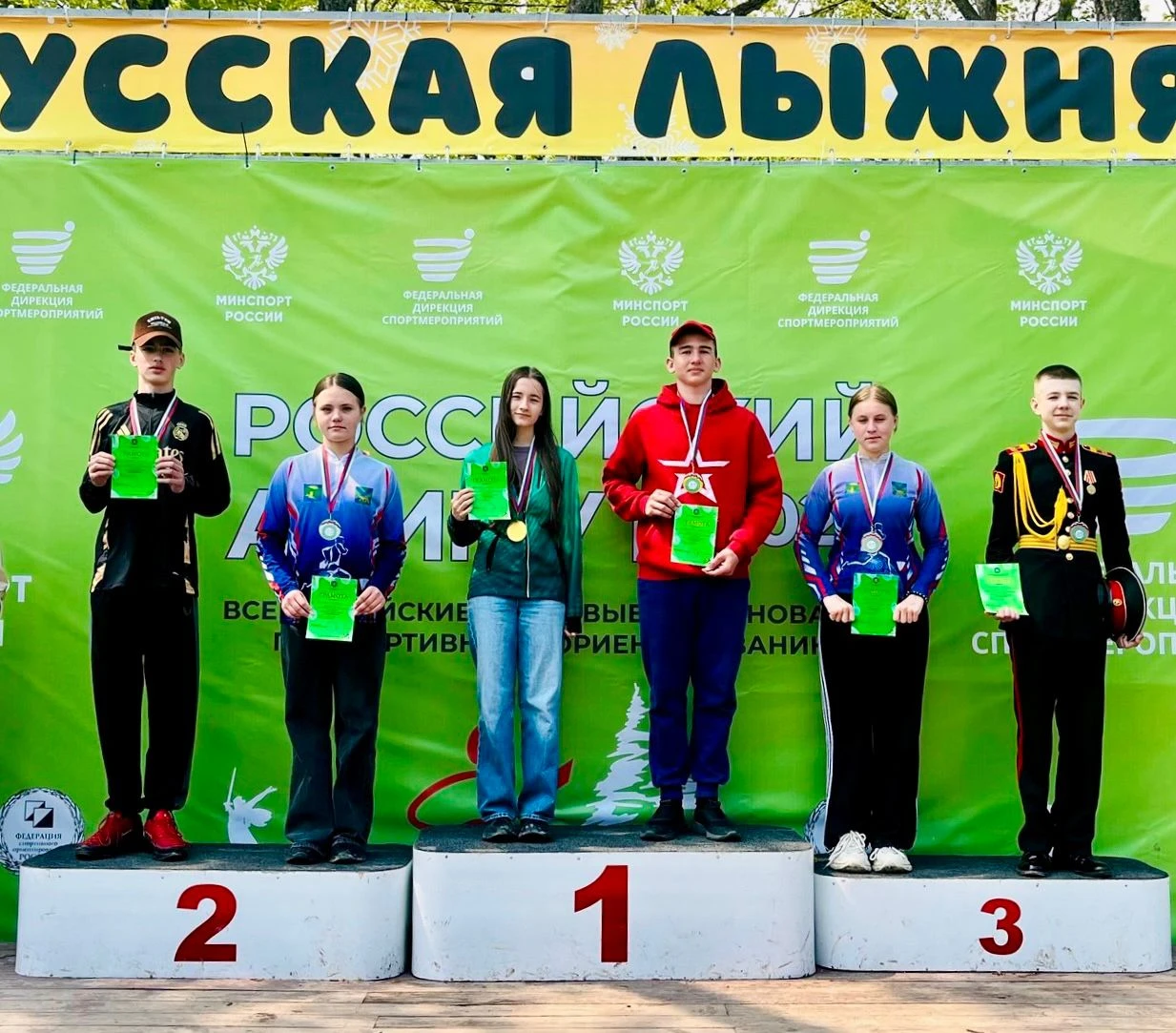 Ориентировщики Партизанского муниципального округа приняли участие во Всероссийских соревнованиях