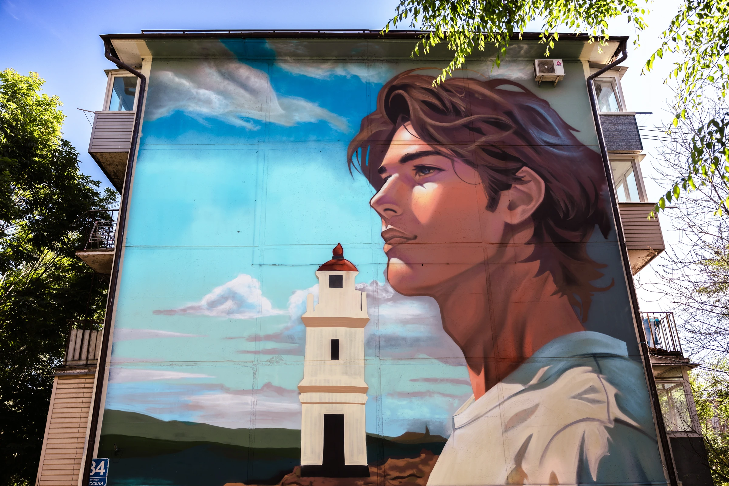 Новые муралы появились на Второй Речке во Владивостоке