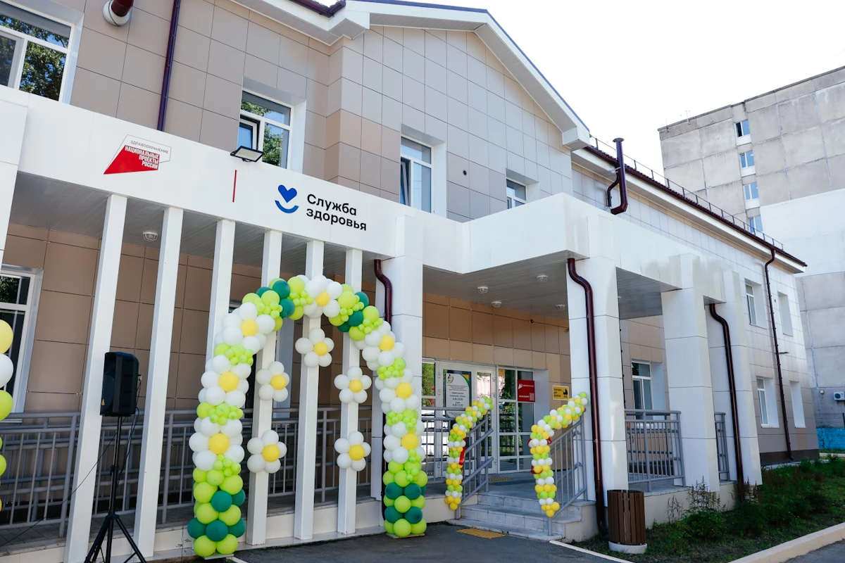 Детская поликлиника открылась по нацпроекту в пригороде Владивостока