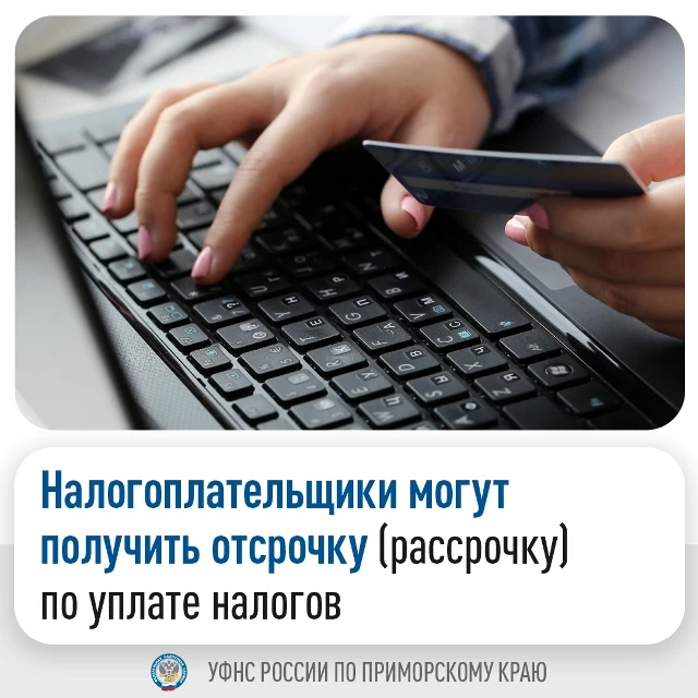 Получить отсрочку по уплате налогов можно в Приморье