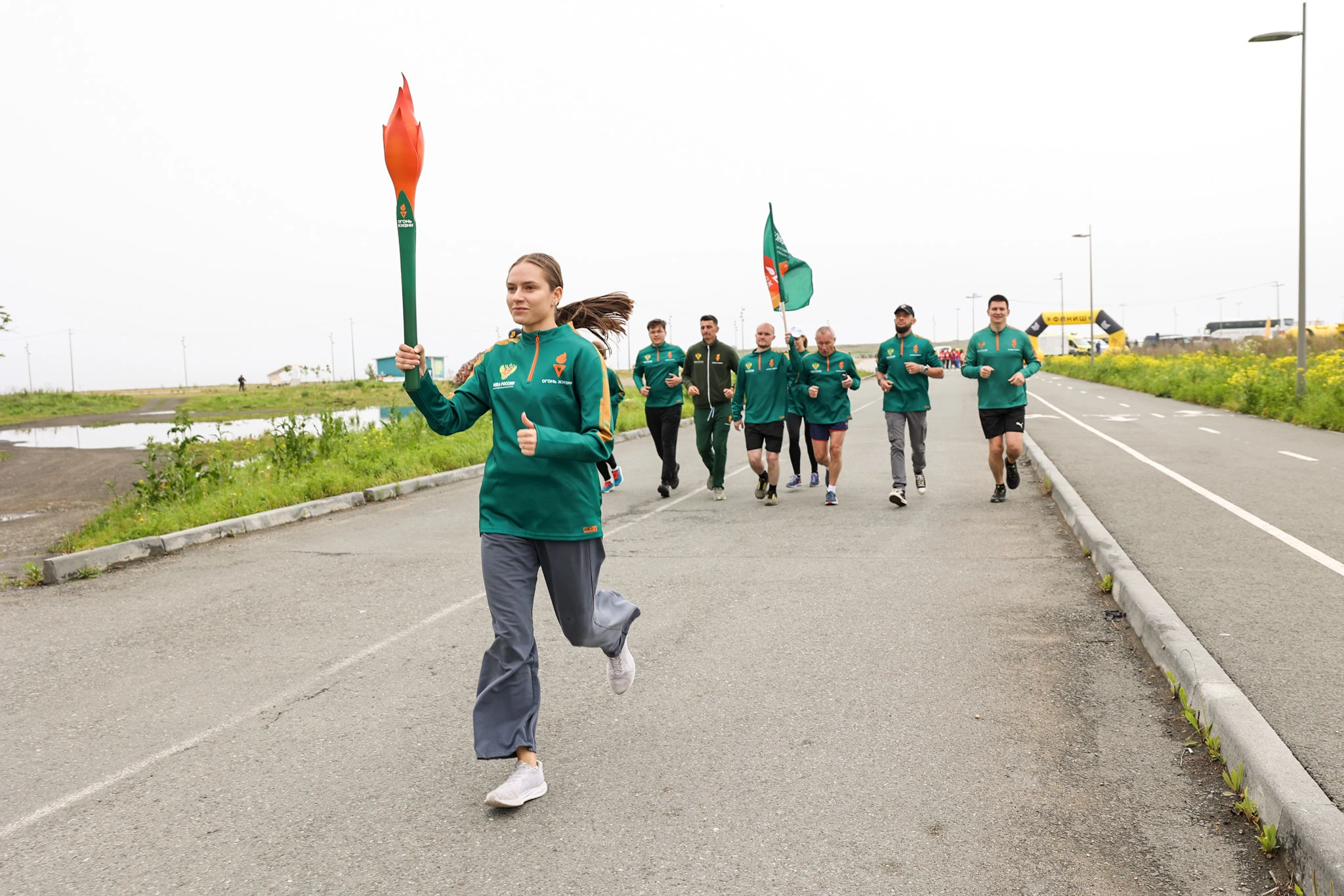 «Огонь жизни» зажгли в Приморье