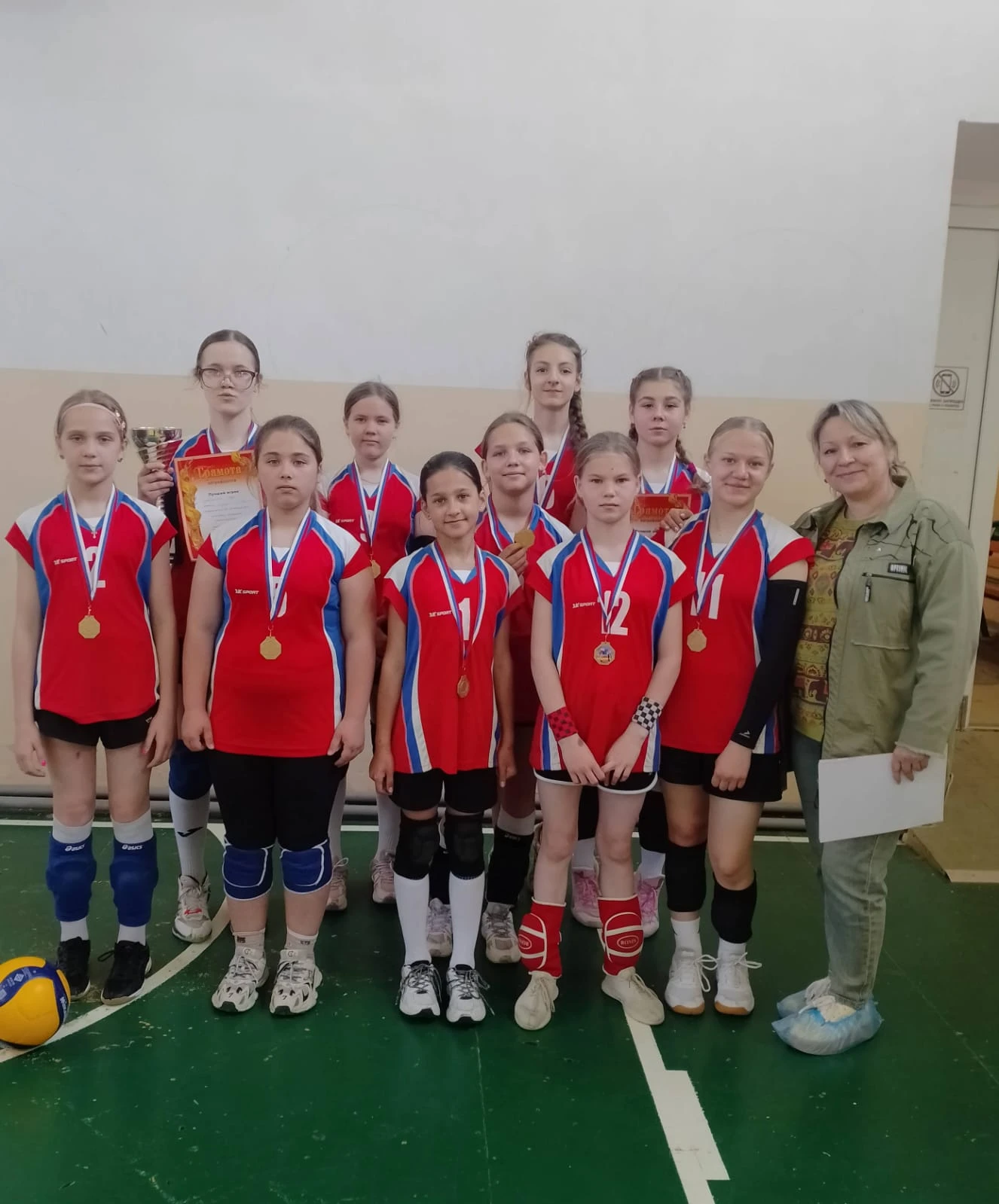 Первенство МАУ ДО СШ "Юниор" по волейболу прошло в Находке