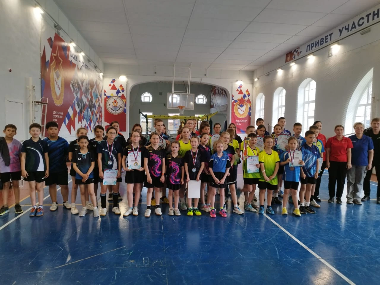 Краевые соревнования по настольному теннису «Будущее России» завершились во Владивостоке