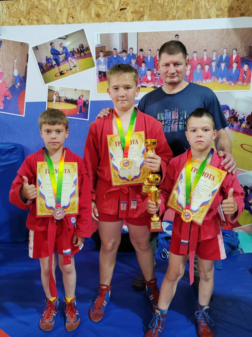 В Находке состоялось открытое первенство СШ «Юниор» по борьбе самбо