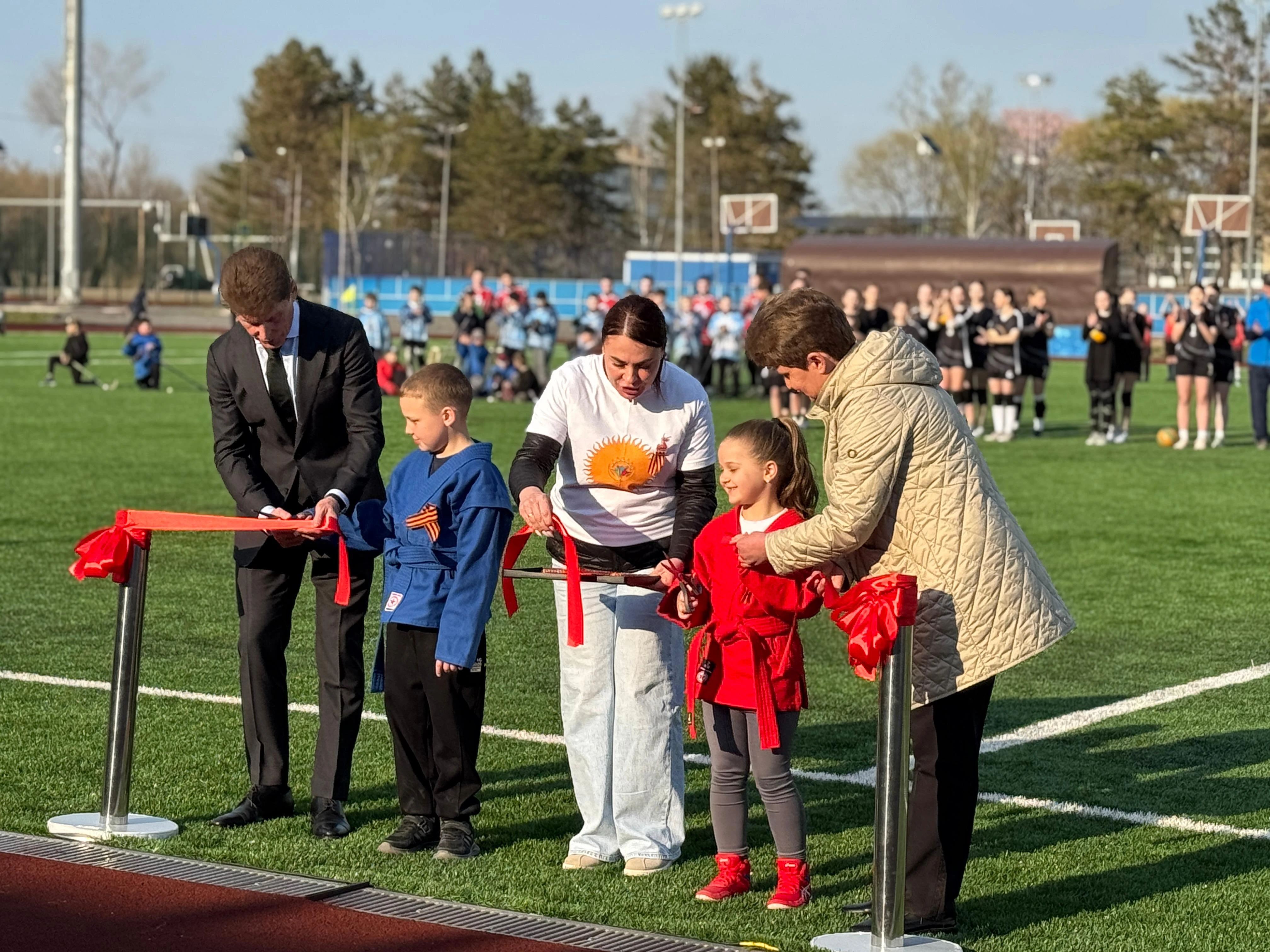 Долгожданное открытие стадиона «Урожай»