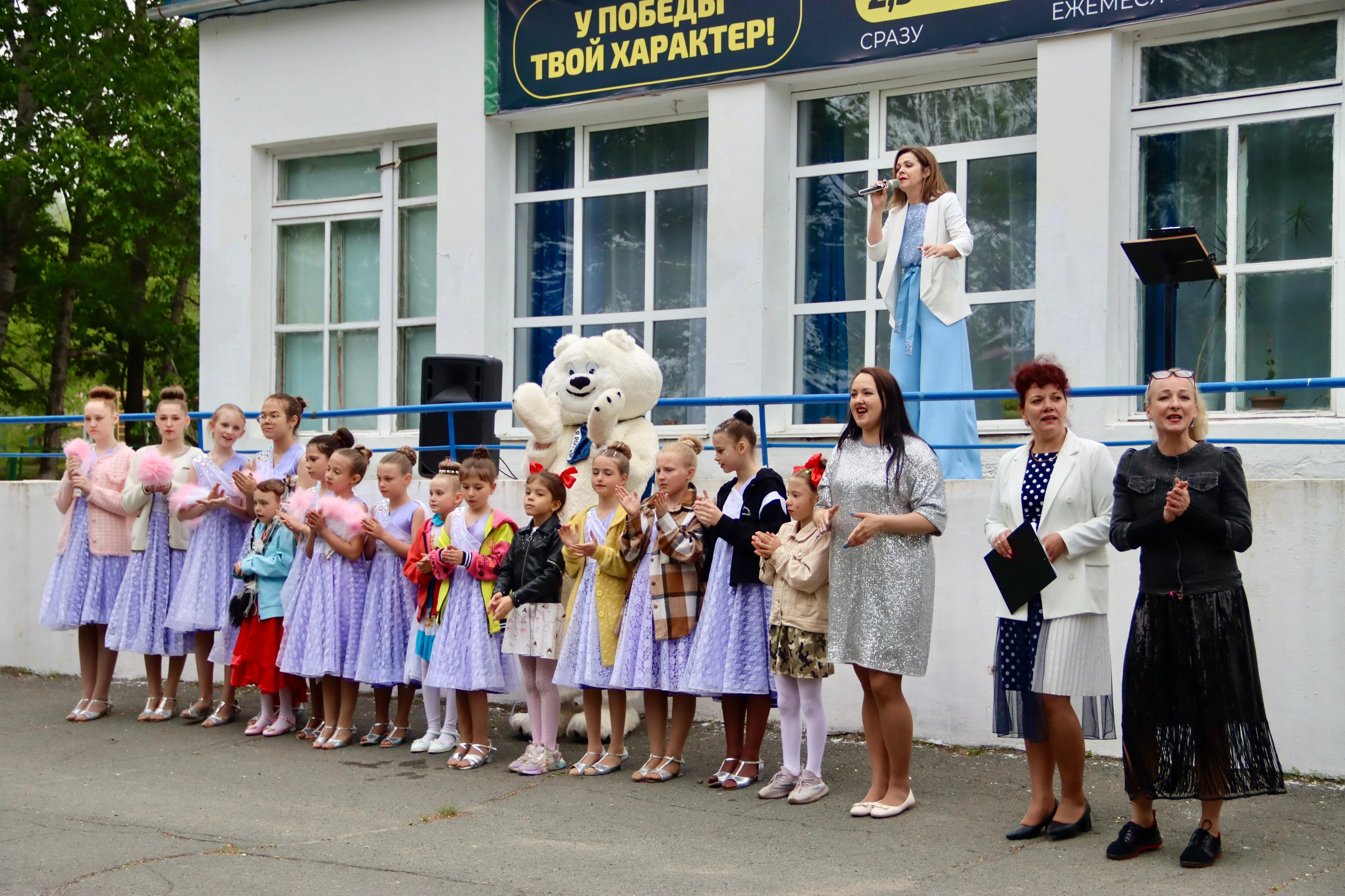 День соседей прошел в селе Олений