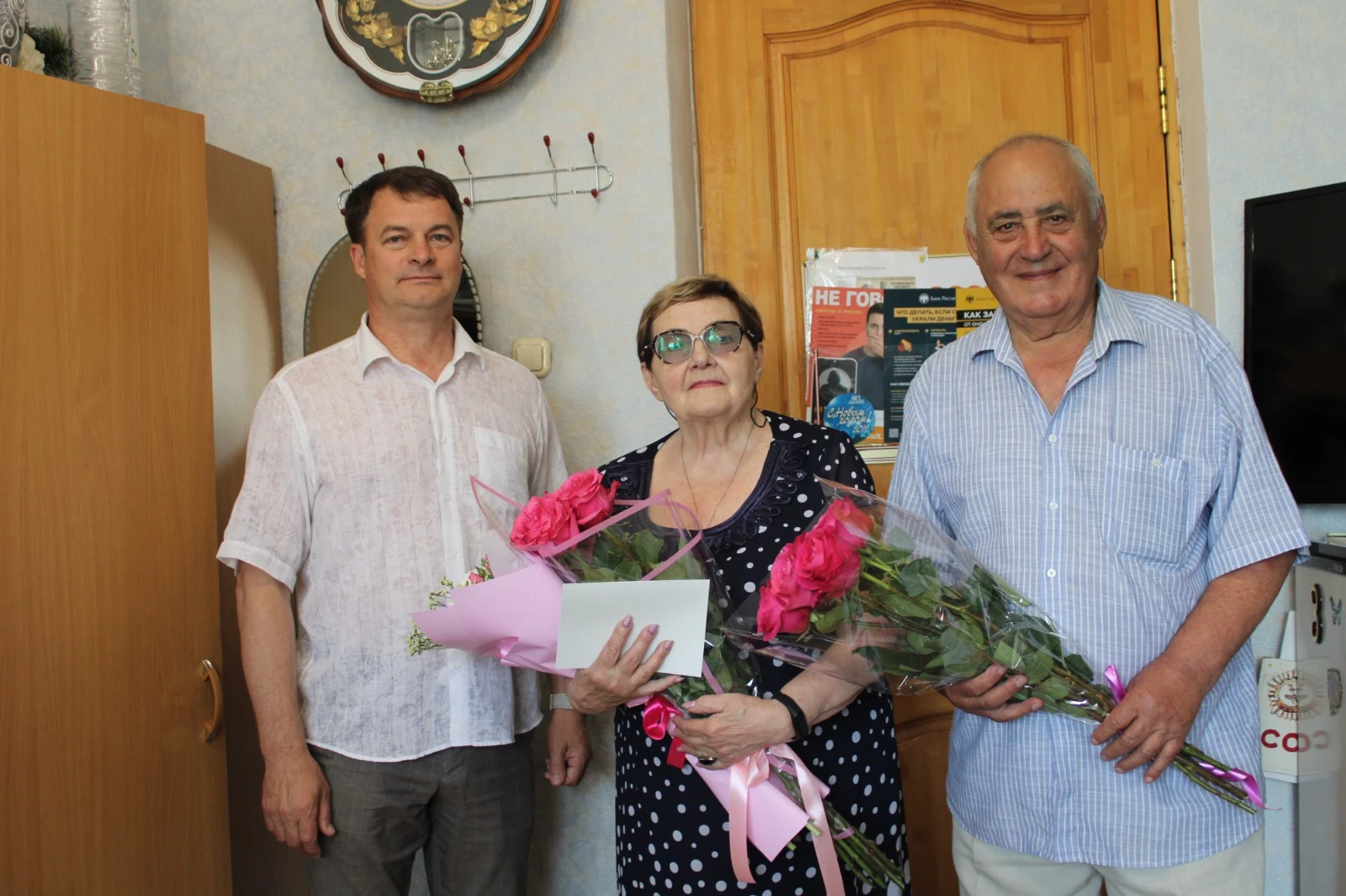 Почётная жительница Партизанска отметила юбилей