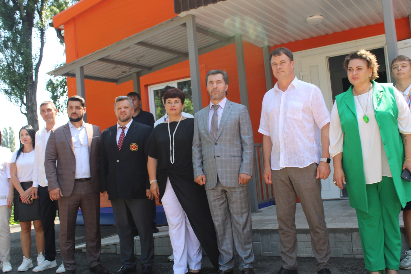 Модульный спортивный зал открыли в Партизанске