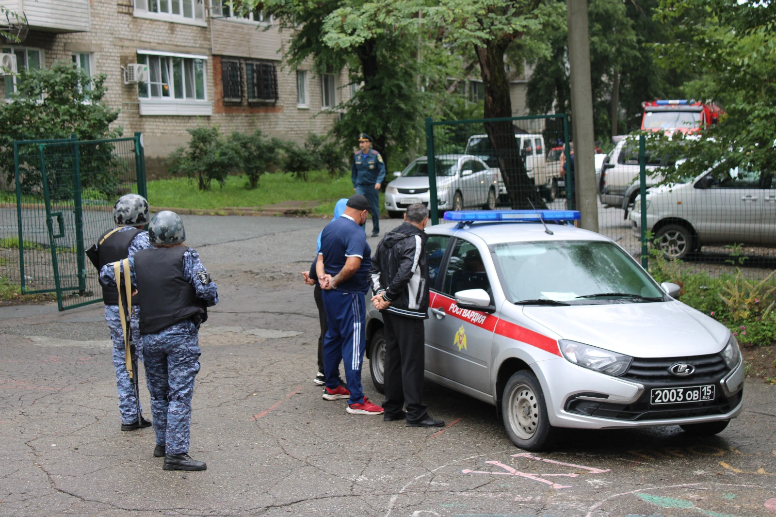 Антитеррористические учения прошли в центре образования «Гармония» в Партизанске