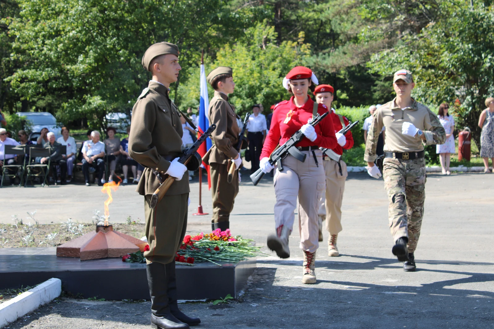 В Партизанске возложением цветов почтили память погибших земляков
