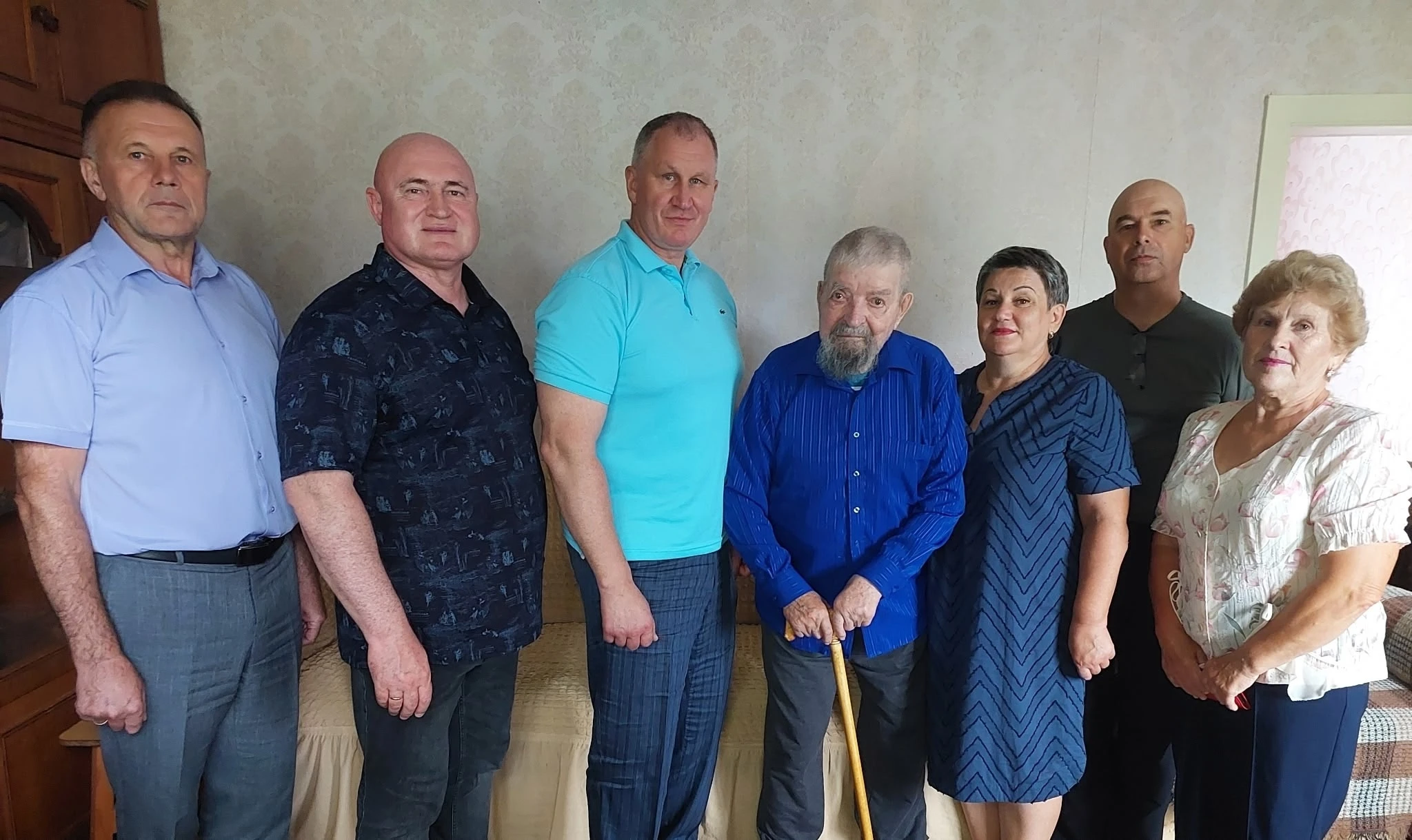 Старейший житель Красноармейского округа отметил 104-й день рождения