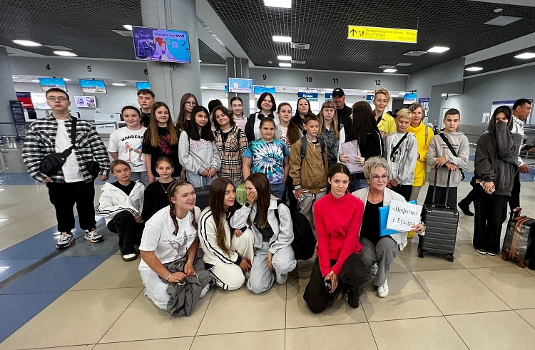 Юные приморцы впервые отправились на отдых в Узбекистан