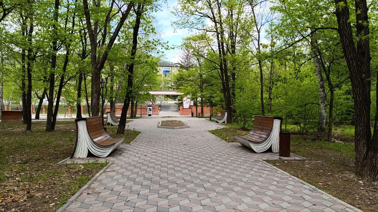 Осмотр благоустроенных в прошлые годы общественных территорий продолжается в Дальнегорске