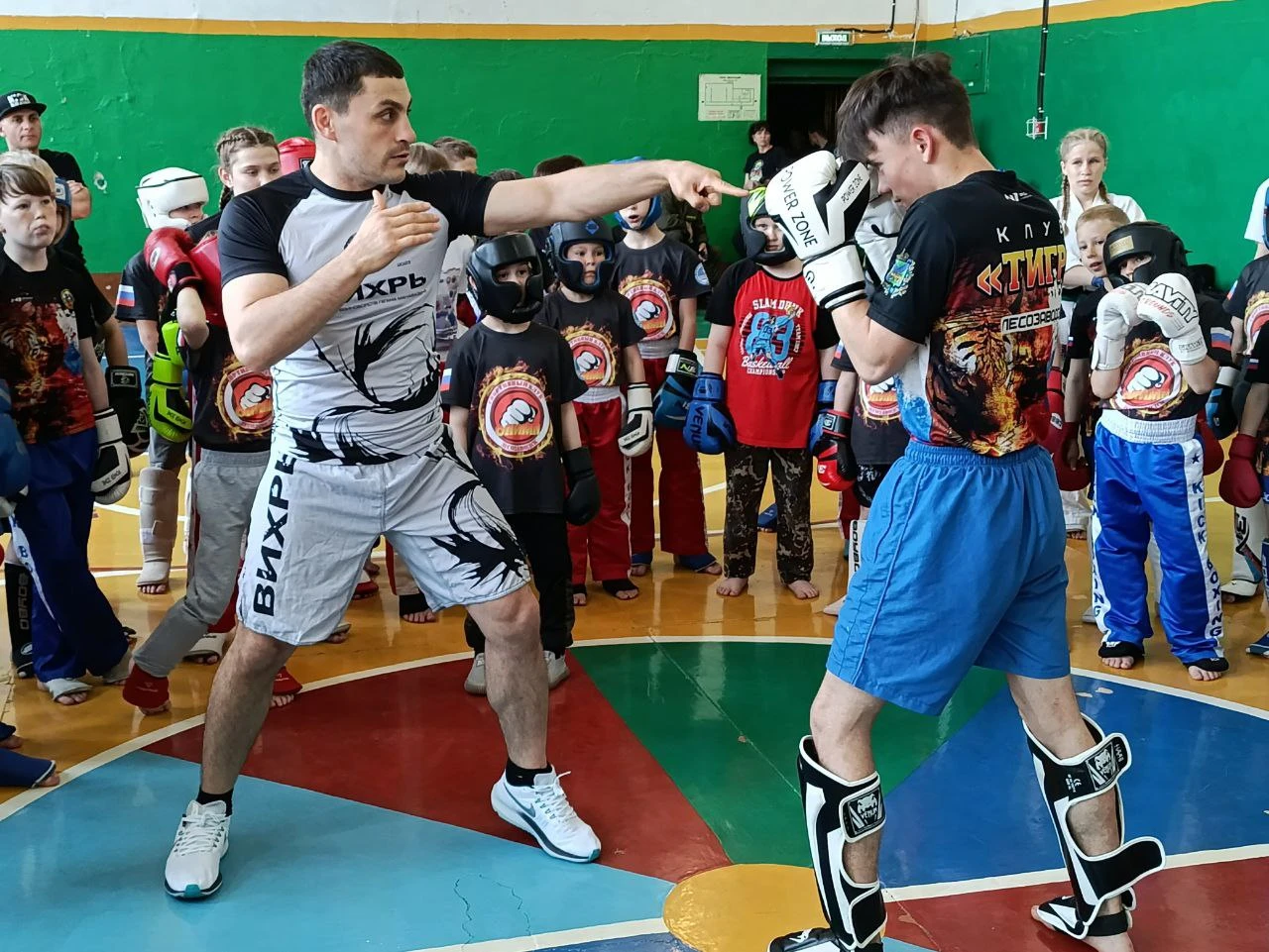 Мастер-класс от чемпиона мира провели для лесозаводских спортсменов