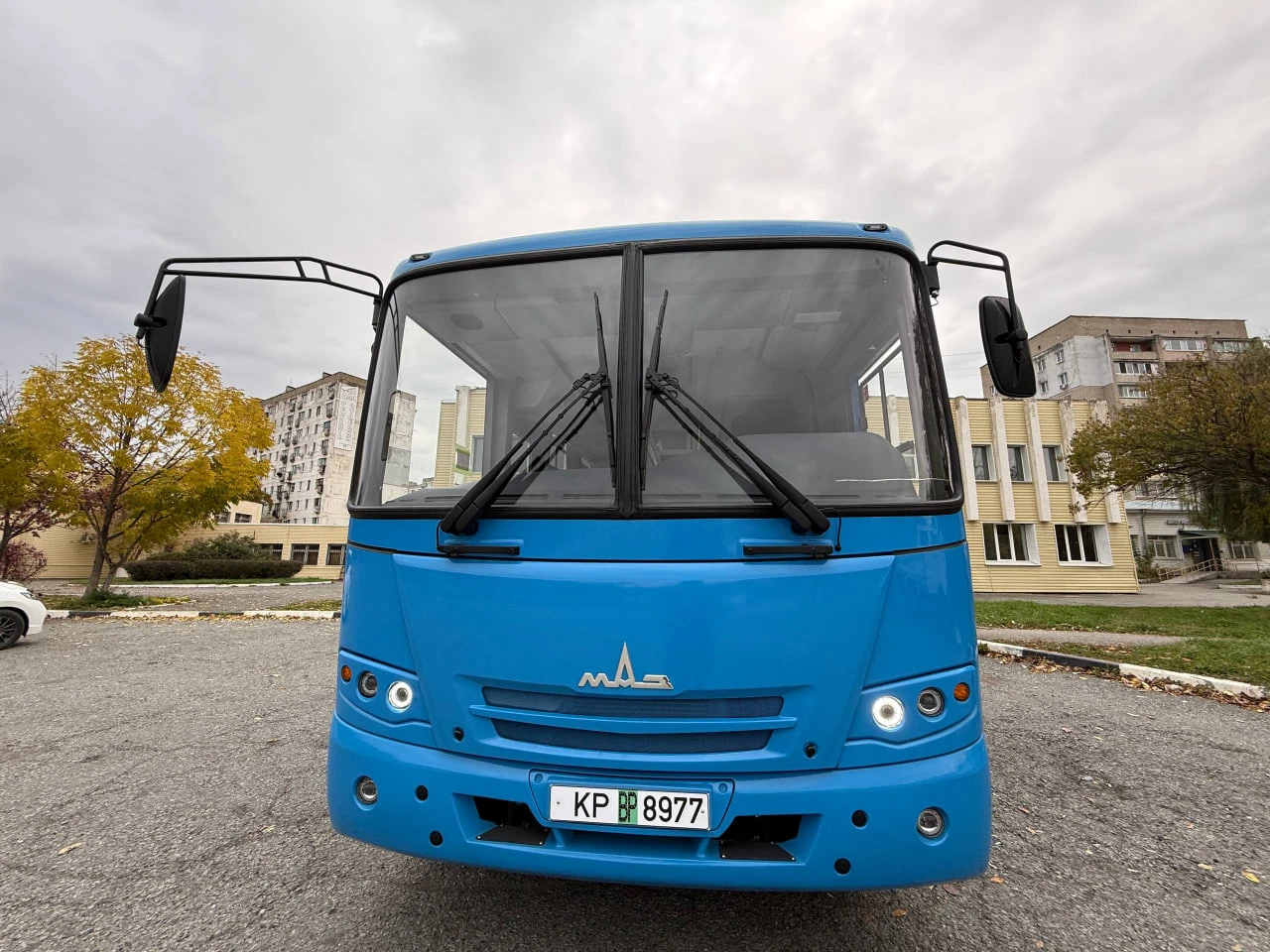 Новый современный автобус МАЗ поступил в автопарк ЗАТО Фокино