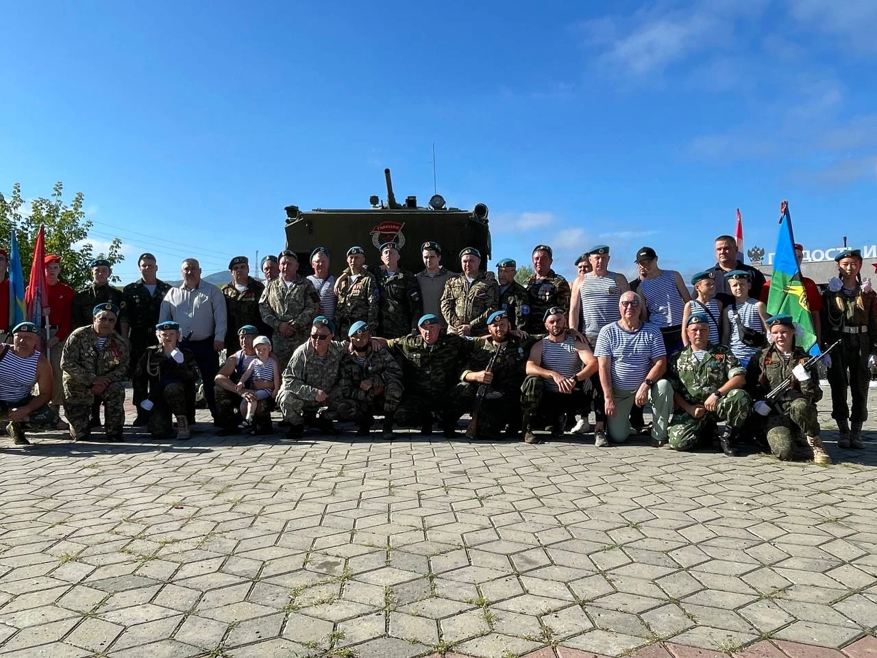 Торжественный митинг, посвященный дню Воздушно-десантных войск, прошел в Партизанском муниципальном округе