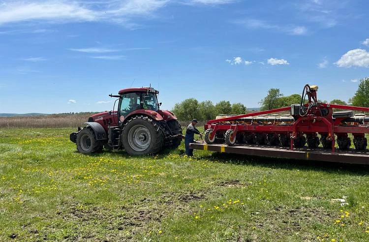 В Чугуевском округе активно продолжается посевная кампания