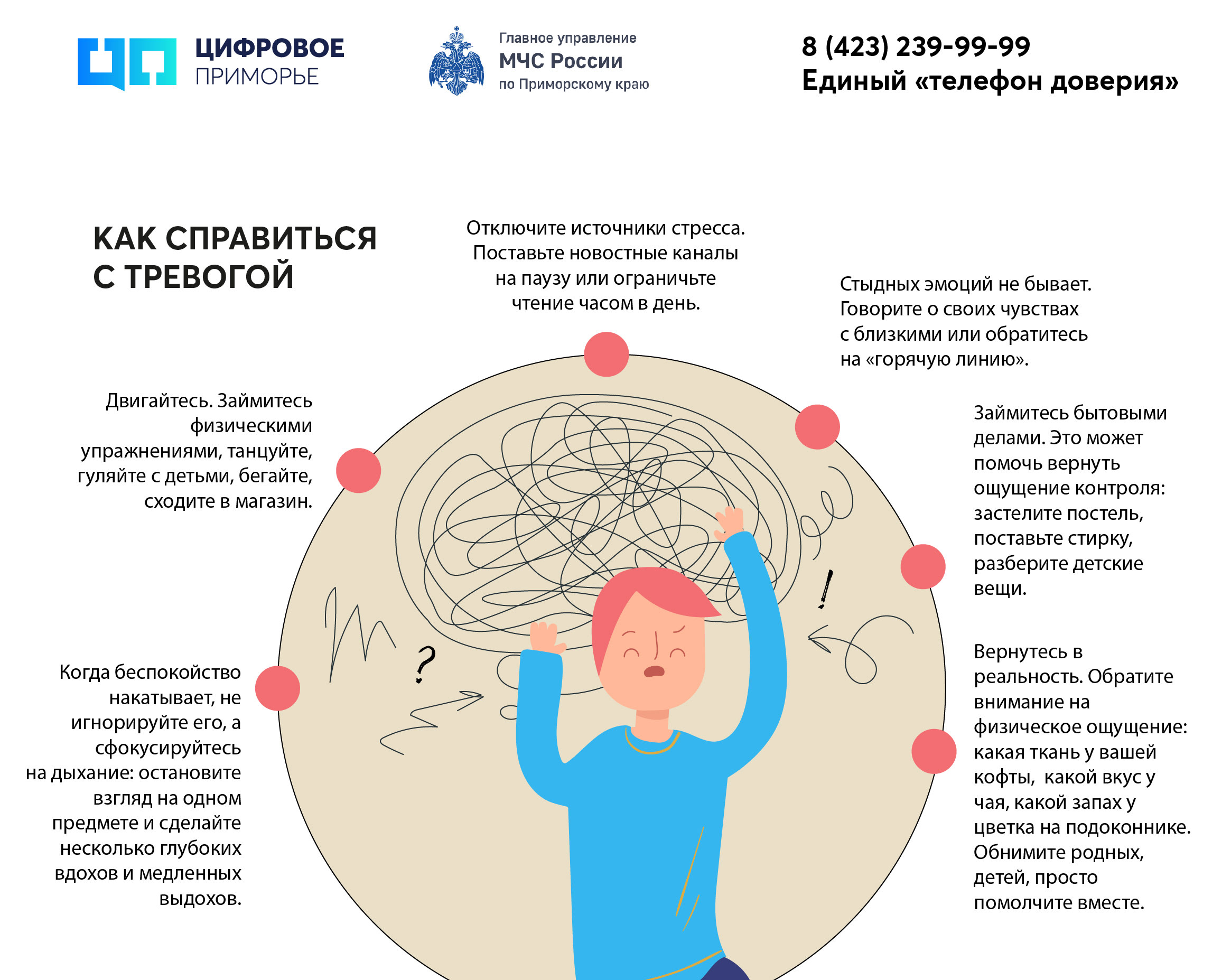 Как справиться с тревогой